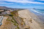 Beach access is a short walk from the home.